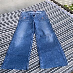 H&M wide leg jeans